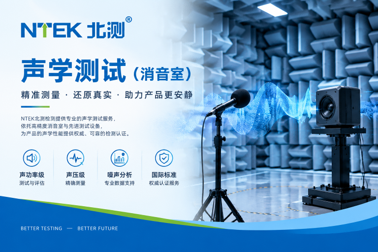 精准声学，权威护航：NTEK北测高精度声学性能测试能力深度解读